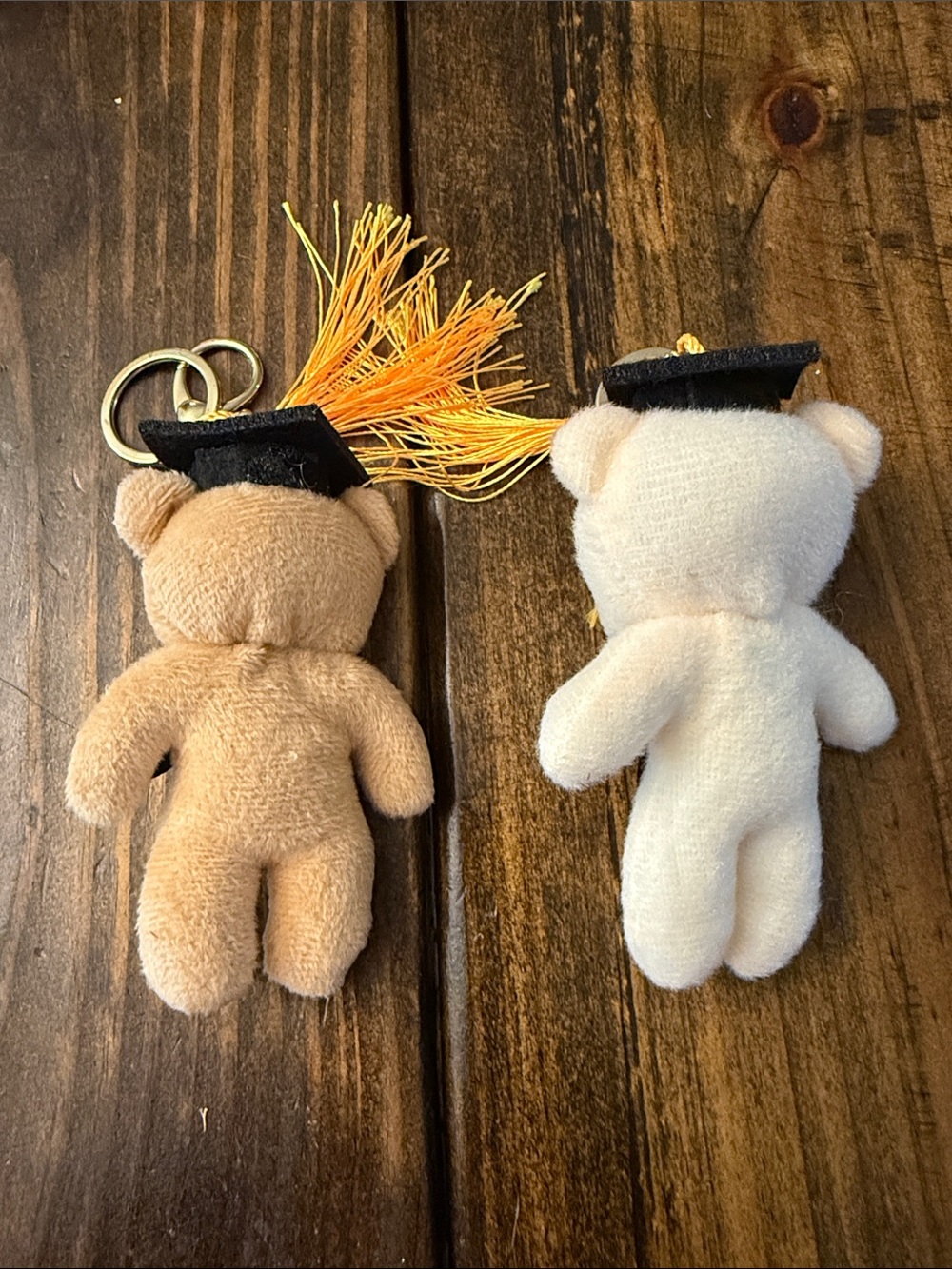 Graduation Teddy Bear Keychains - Plush Backpack Keychains (OS) - Picture 2 of 4